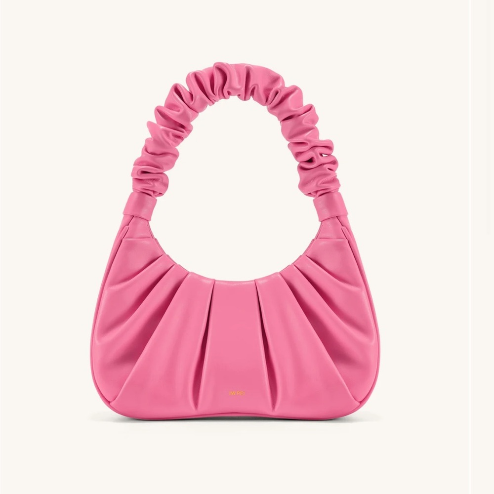 JW Pei GABBI RUCHED HOBO HANDBAG - PINK
